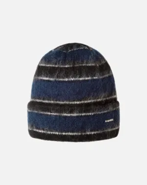 Fuzzy Stripe Beanie