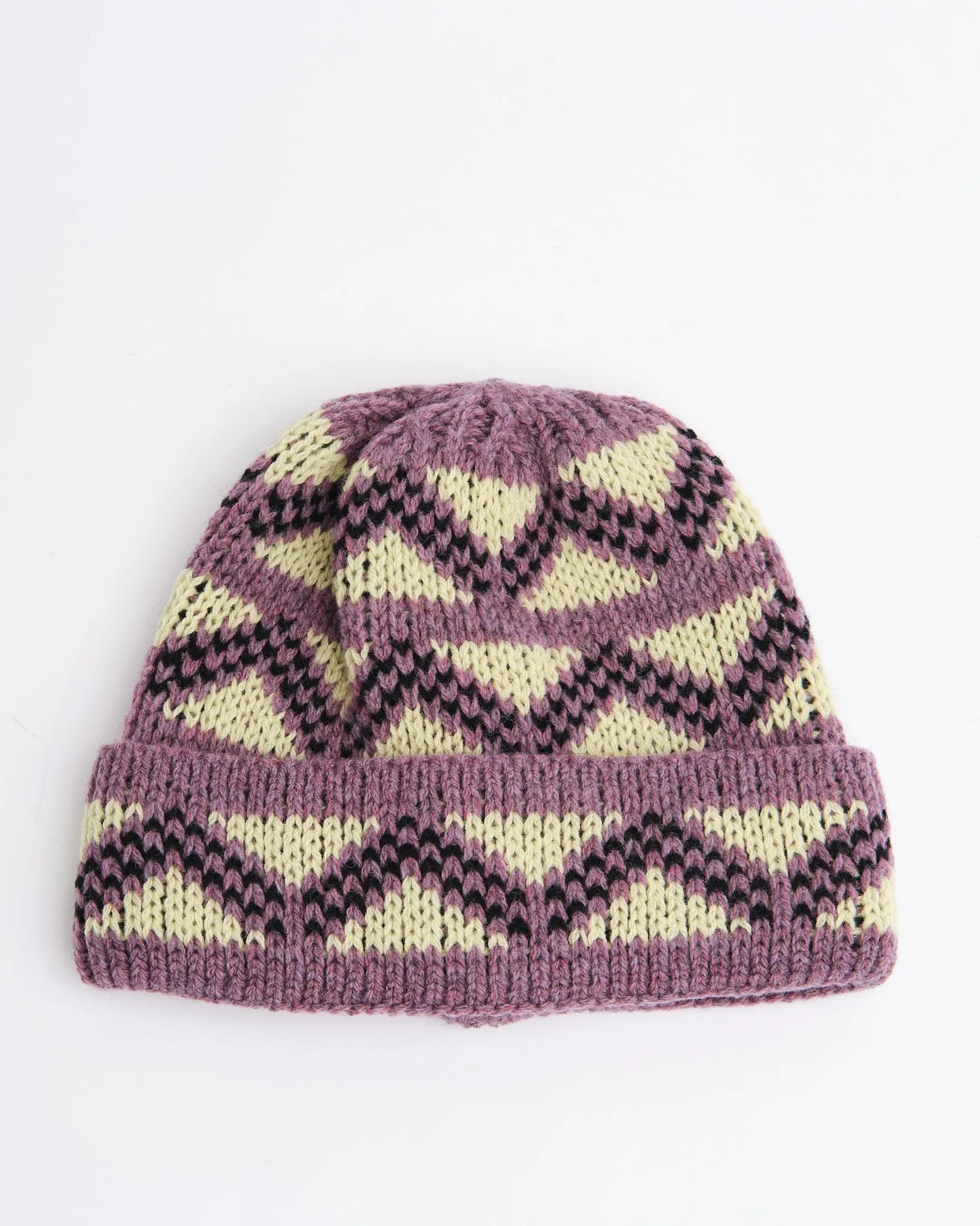 GEO BEANIE PURPLE