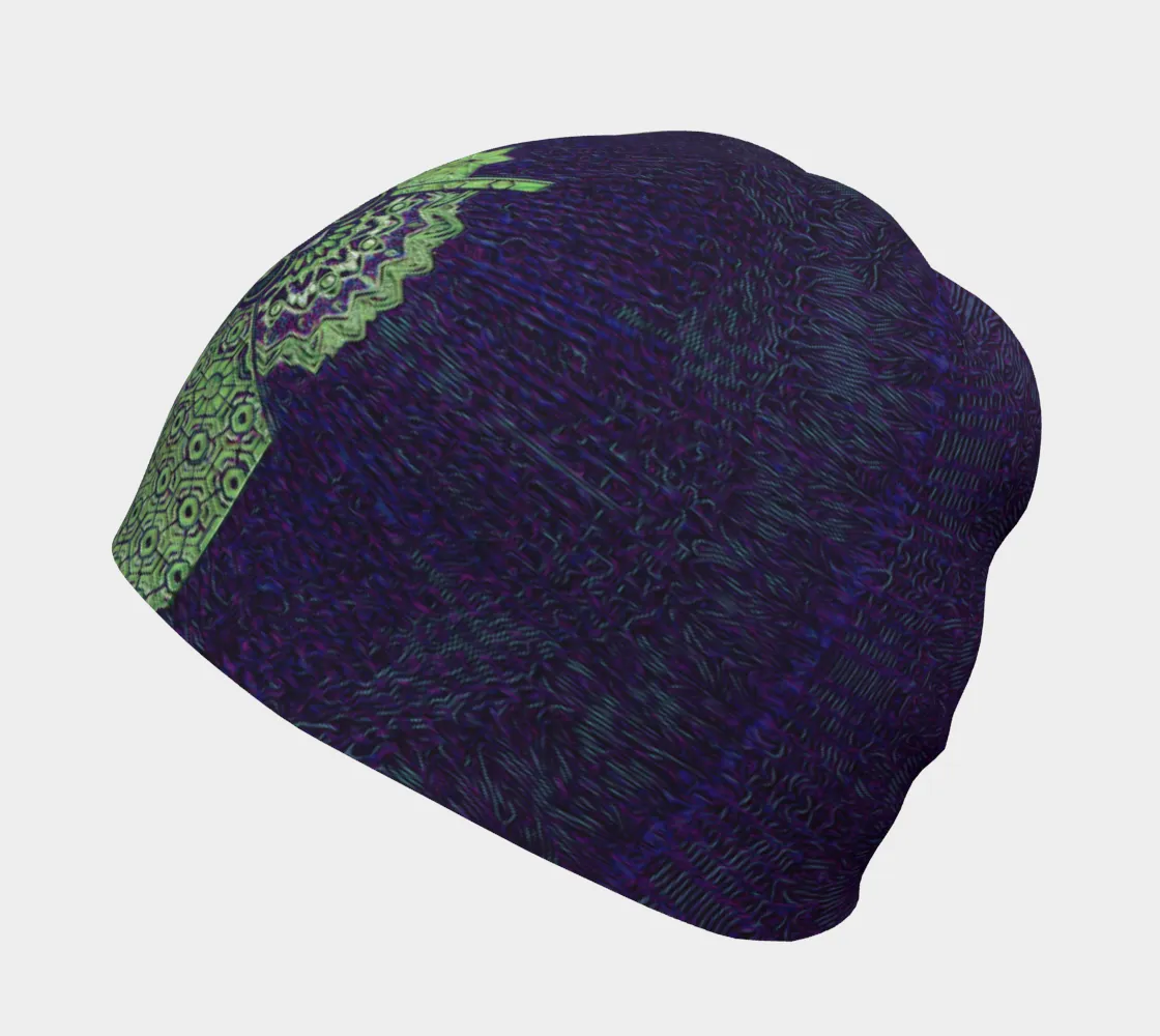 Geometric Purple | Beanie | Mil Et Une
