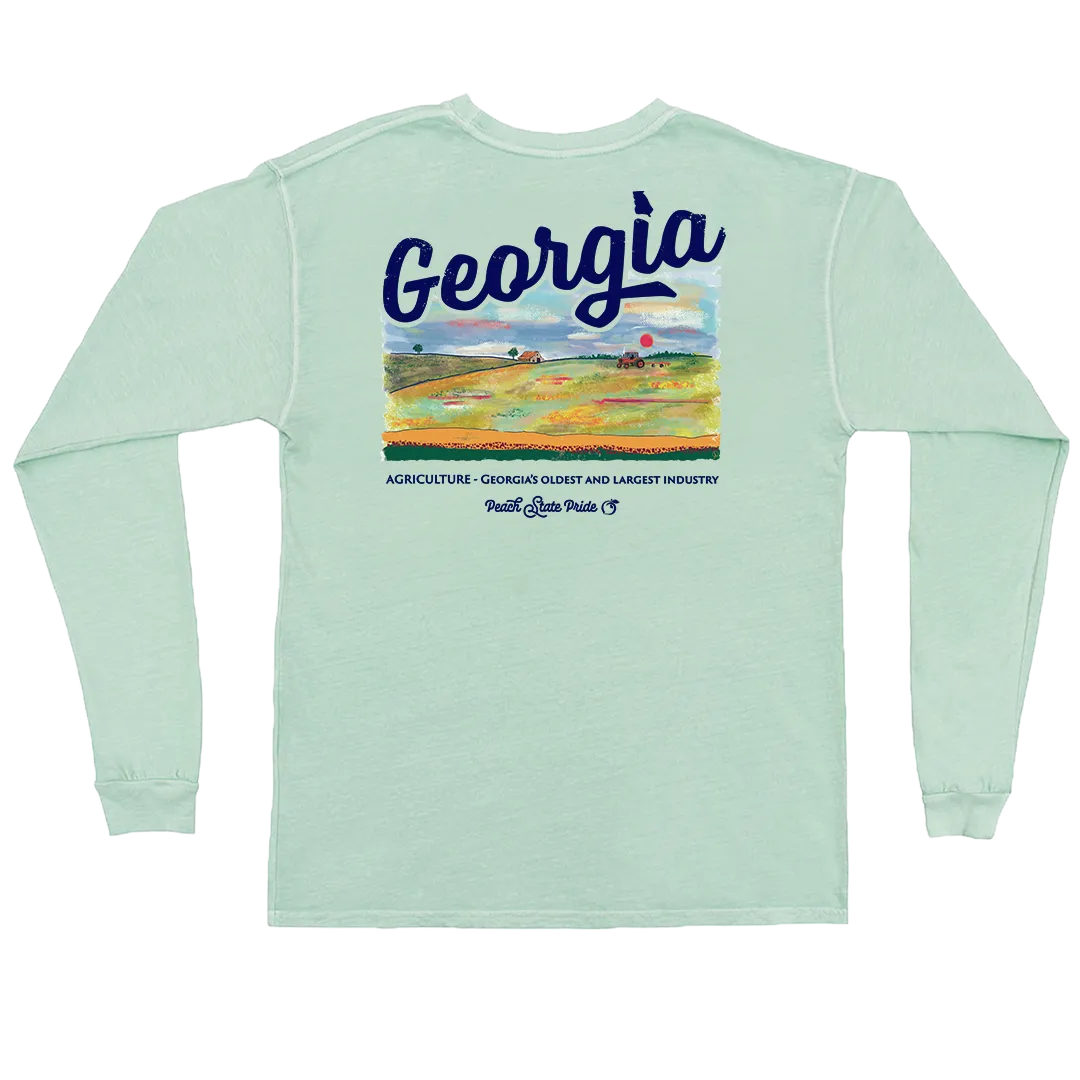 Georgia Ag Long Sleeve Tee