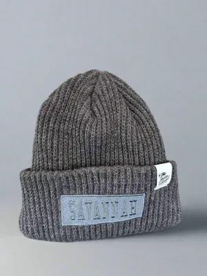 Ghost Pirates CCM Grey High Cuffed Beanie