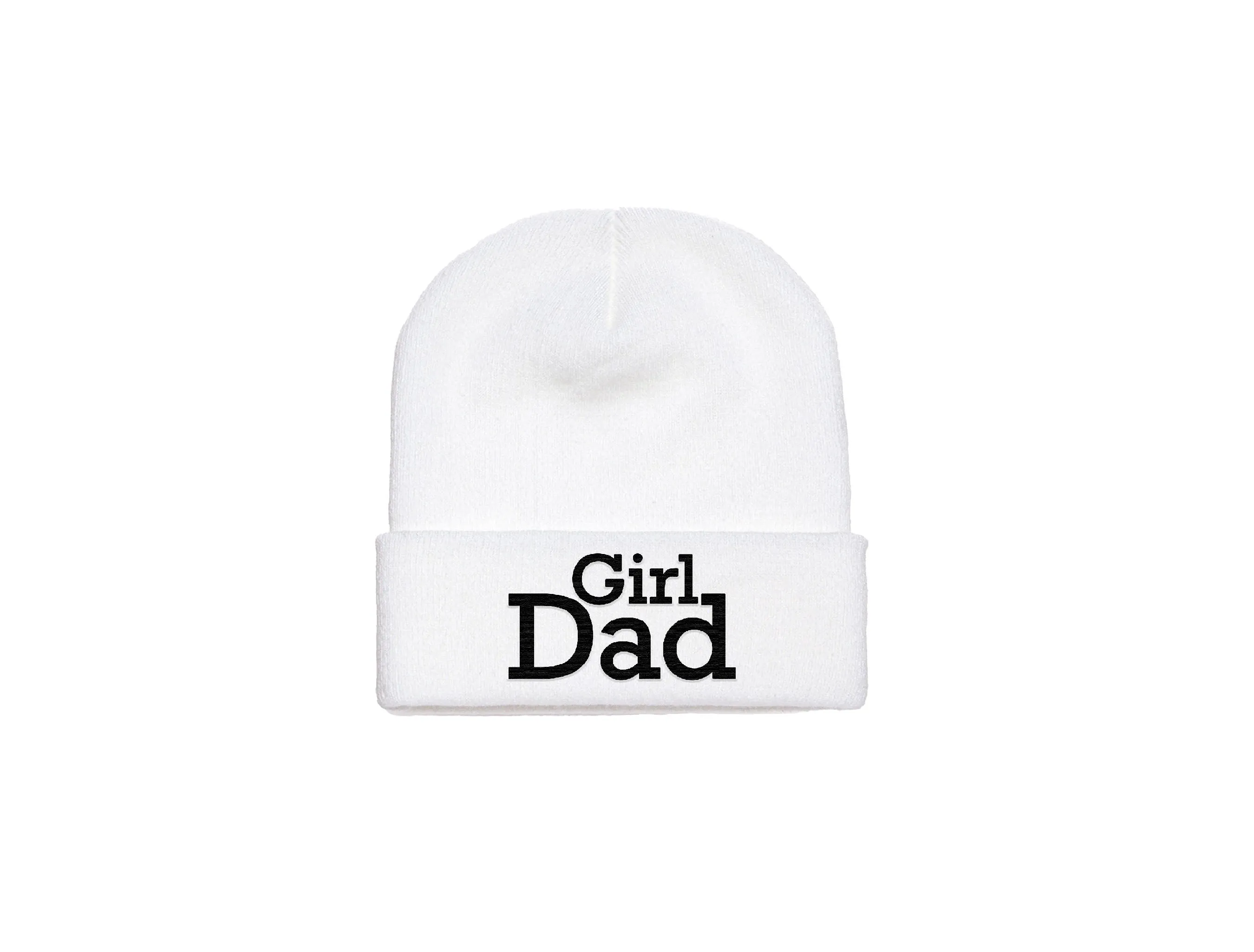 Girl Dad - Embroidered Winter Beanie