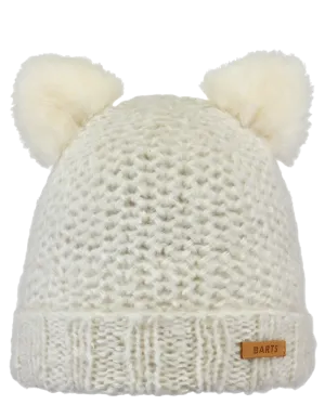 Girls Smokey Beanie in Cream