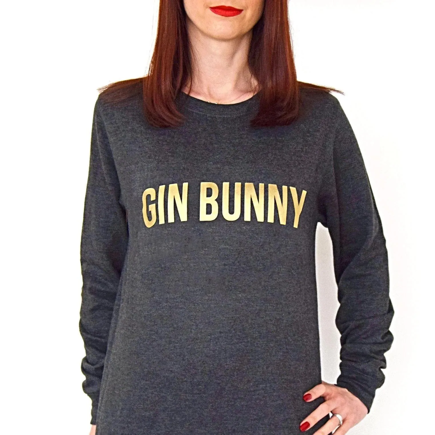 Gold 'Gin Bunny' Sweatshirt