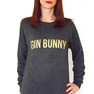 Gold 'Gin Bunny' Sweatshirt
