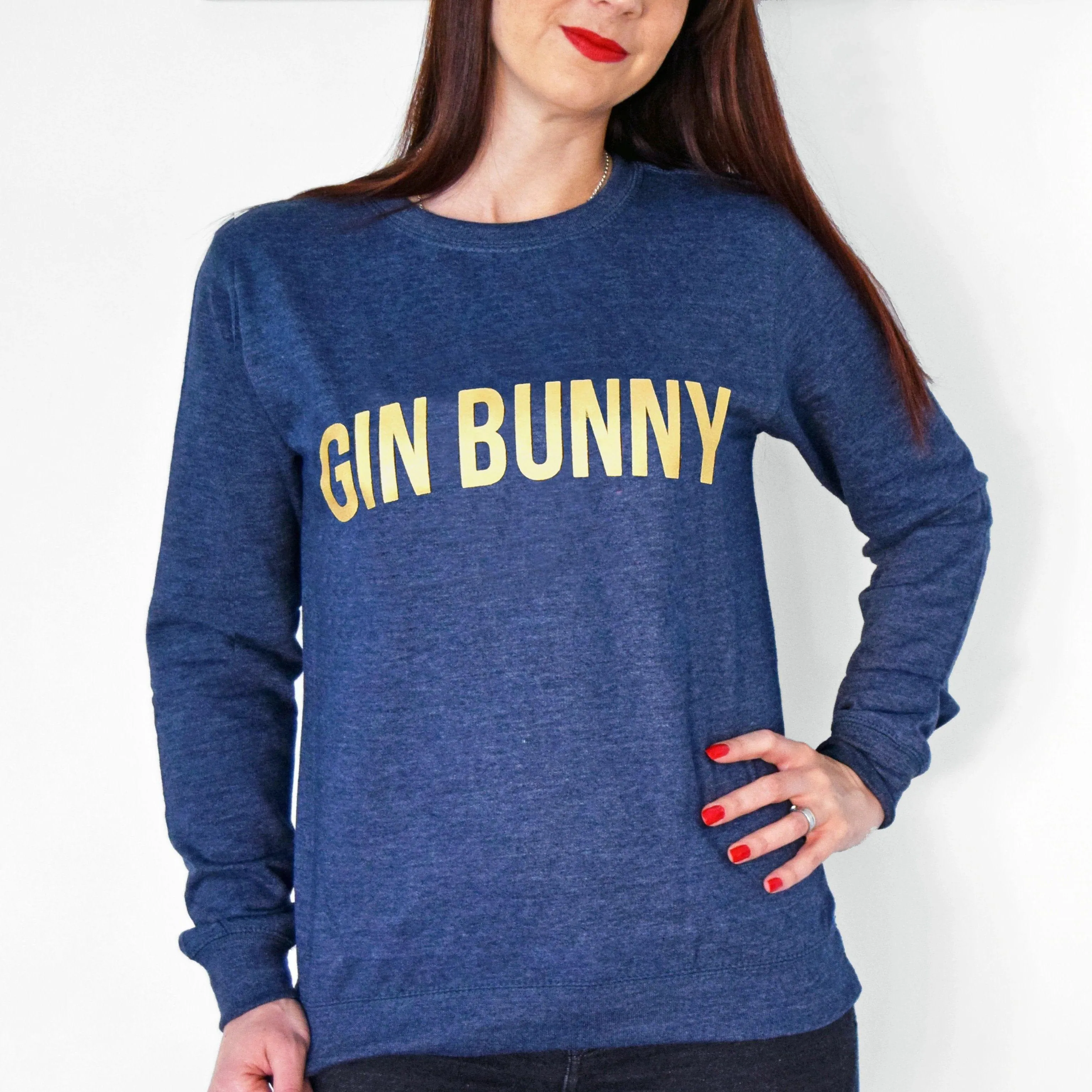 Gold 'Gin Bunny' Sweatshirt
