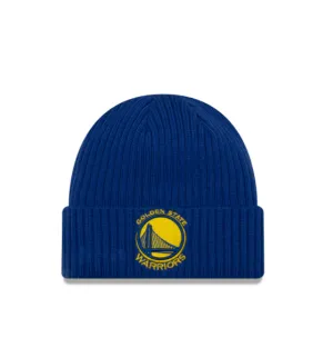 Golden State Warriors - One Size Classic Knit Beanie, New Era