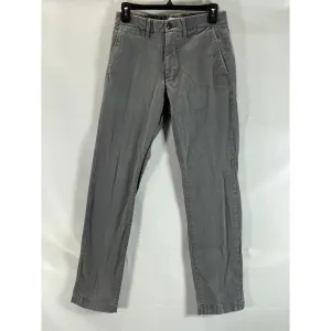 GOODFELLOW & CO Men's Thundering Gray Hennepin Slim-Fit Chino Pants SZ 28X30