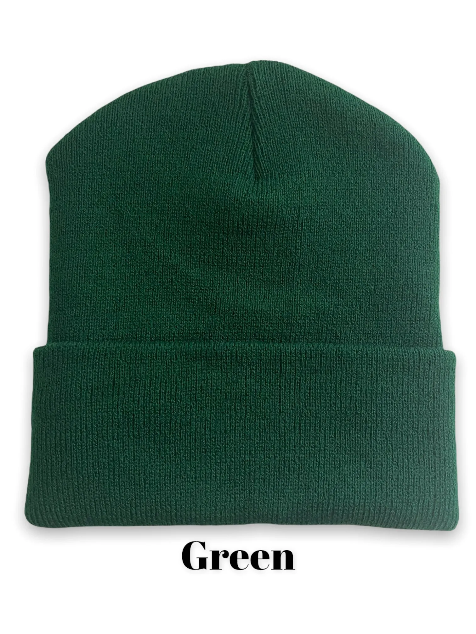 Green Beanie