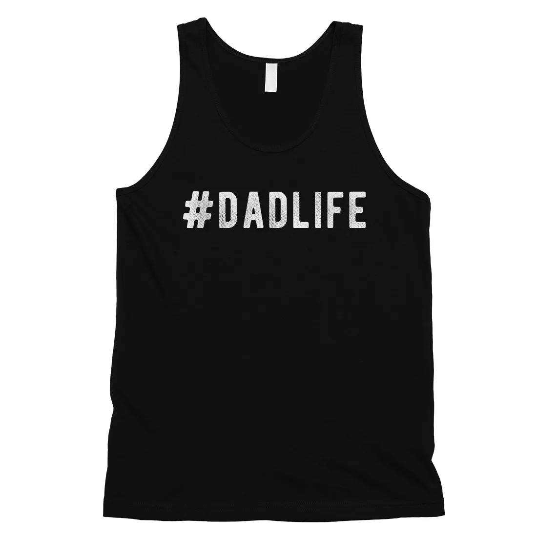 Hashtag Dad Life Mens Witty Parental Quote Sleeveless Top For Dad