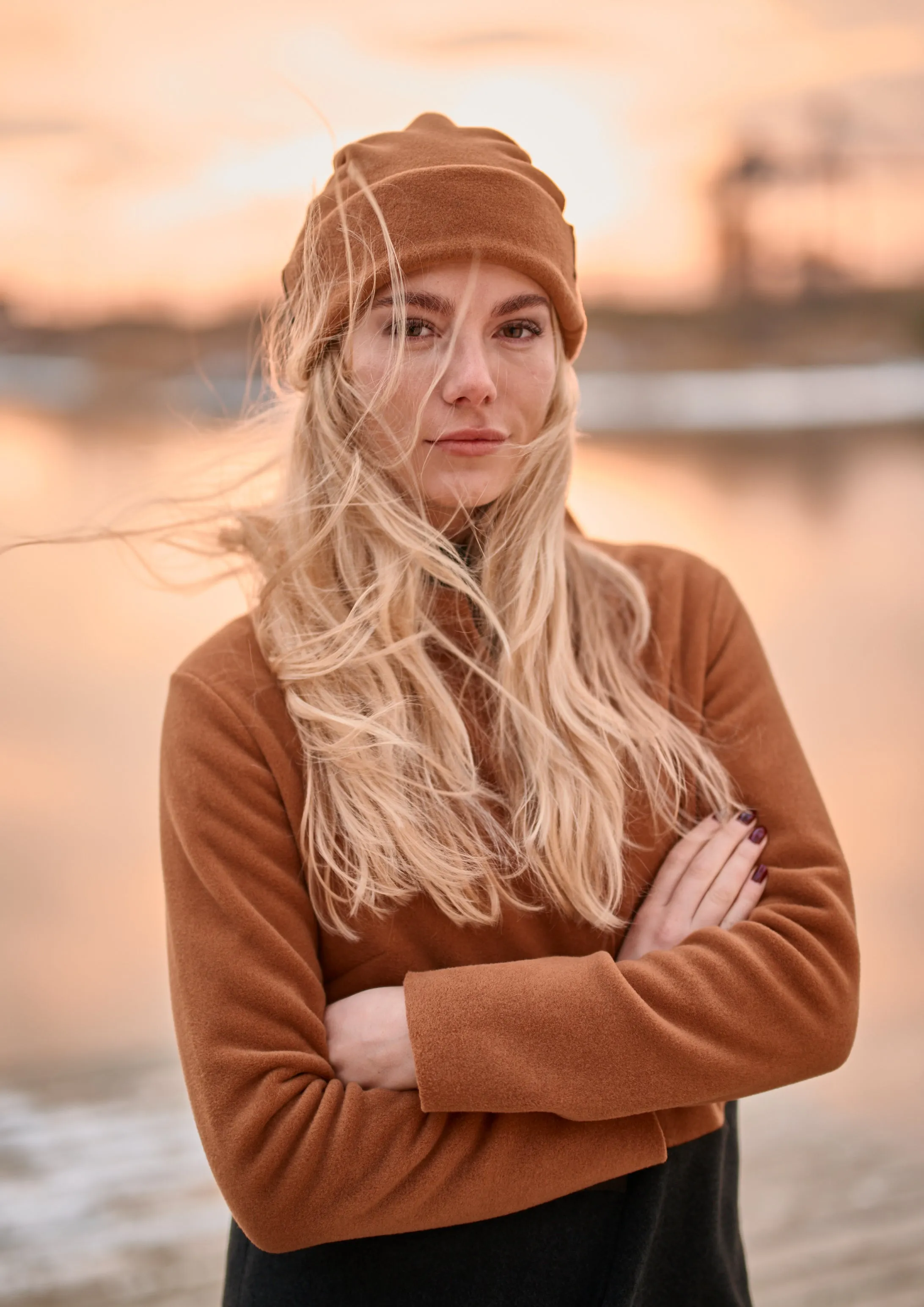 HAT BEANIE - 4071 - RUST
