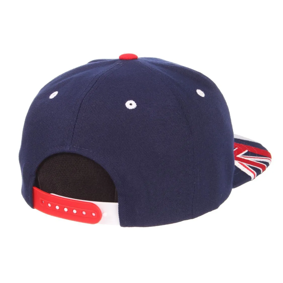 Hawaii State Flag USA Zephyr "Super Star World" Snapback Flat Bill Hat Cap
