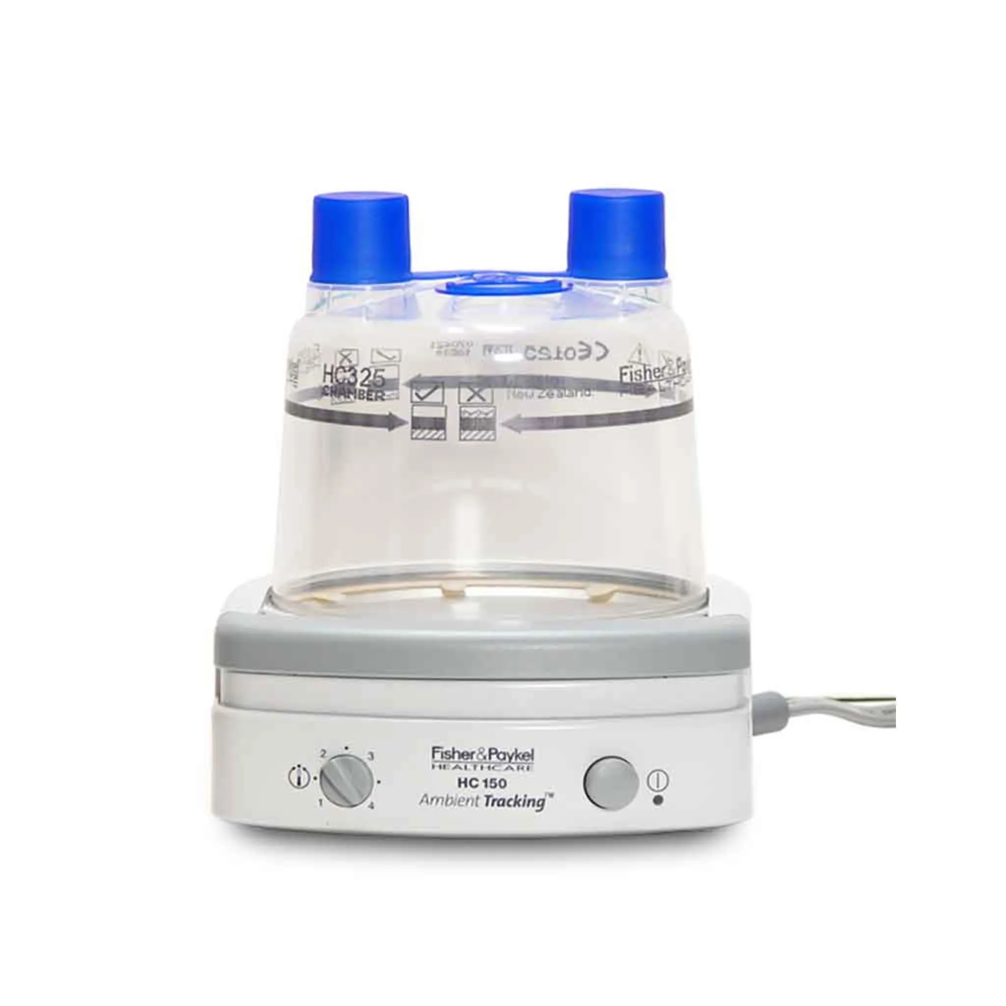 HC150 Heated Humidifier With Hose, 2 Chambers and Stand