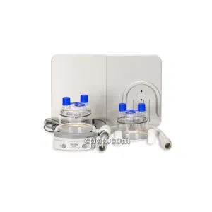 HC150 Heated Humidifier With Hose, 2 Chambers and Stand