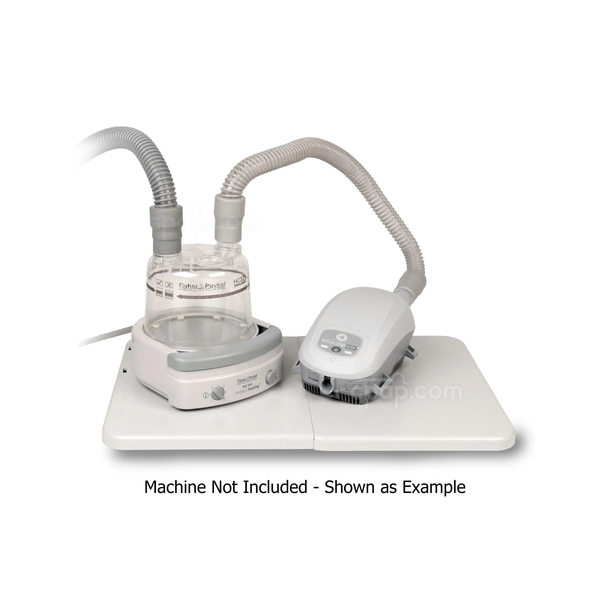 HC150 Heated Humidifier With Hose, 2 Chambers and Stand