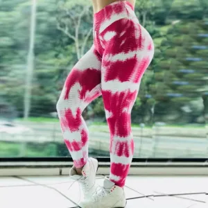 High Waist Pink Yoga Pants