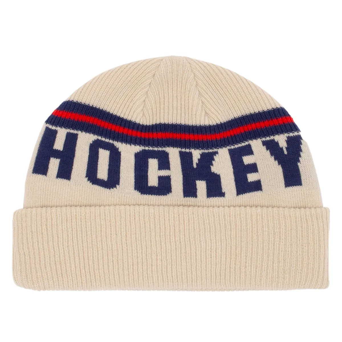 Hockey Friendly Beanie - Cream