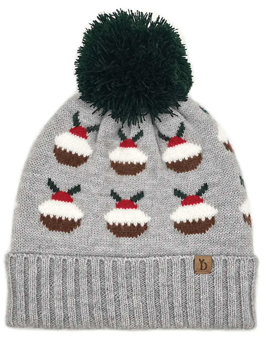 Holiday Cupcakes Beanie Hat with Pom WCB120188