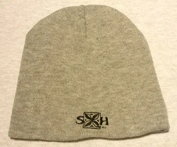 Honu Beanie 8 inch Med Grey