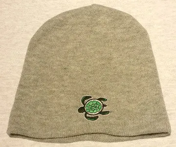 Honu Beanie 8 inch Med Grey