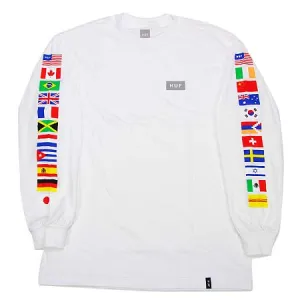 HUF Flag Long Sleeve T Shirt