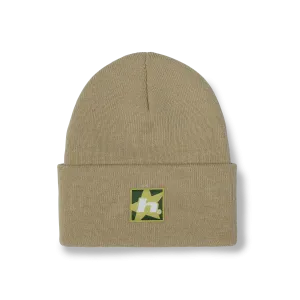 HUF Star box Logo Beanie - Putty