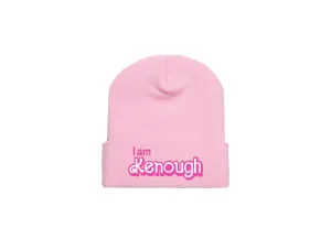 I am Kenough - Embroidered Winter Beanie - Ken and Barbie