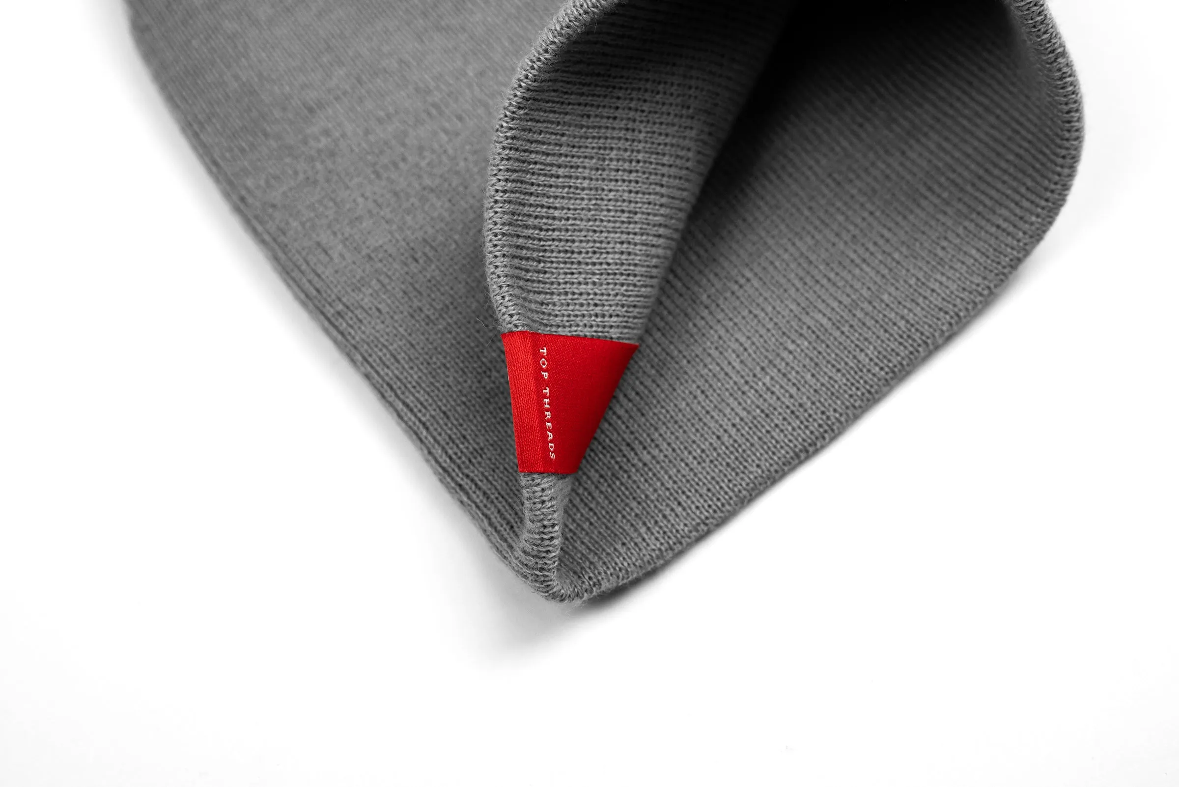Imperial Skullcap Beanie - Grey / Red