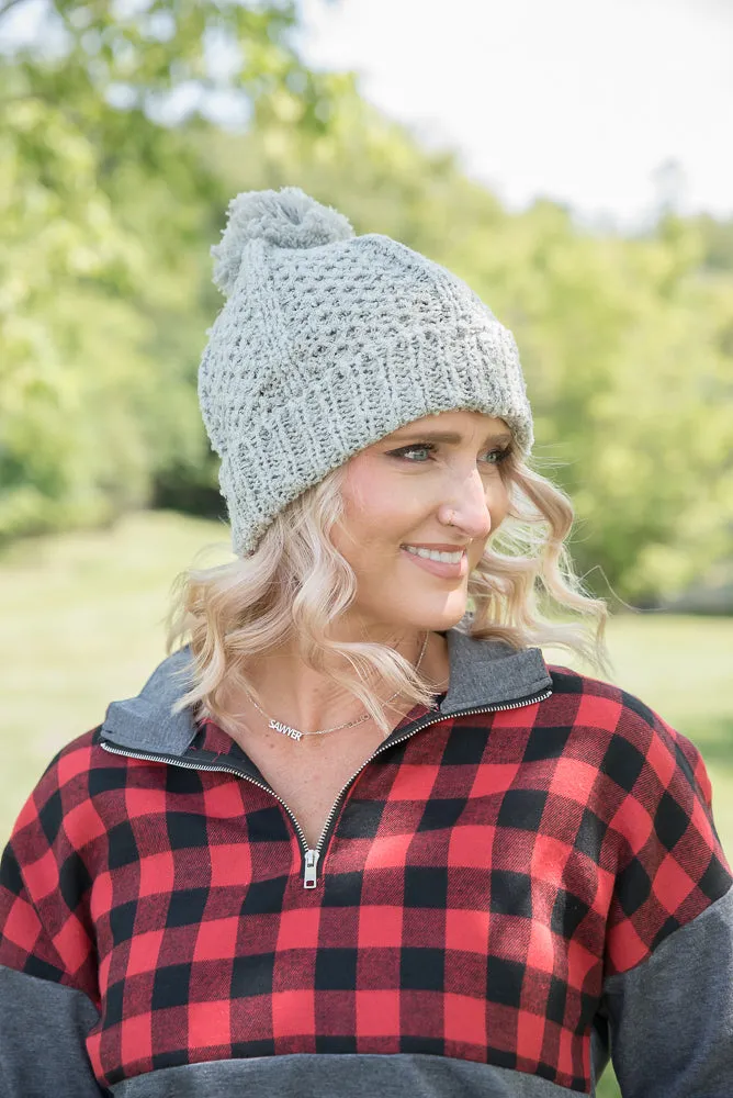 In the Grey Beanie