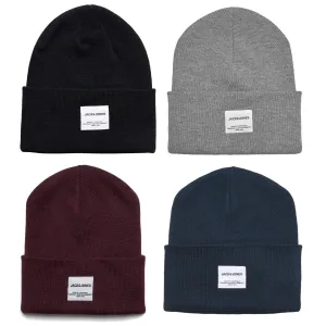 Jack & Jones Mens 'JACLONG' Knit Beanie Hat