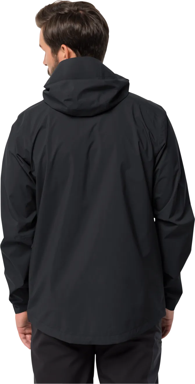Jack Wolfskin Men&#x27;s Elsberg 2.5-Layer Jacket Black | Buy Jack Wolfskin Men&#x27;s Elsberg 2.5-Layer Jacket Black here | Outnorth