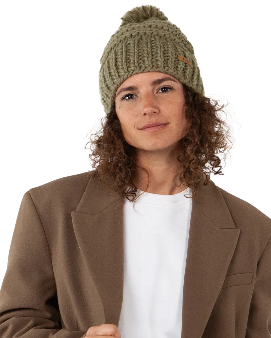 Jasmin Beanie in Pale Army