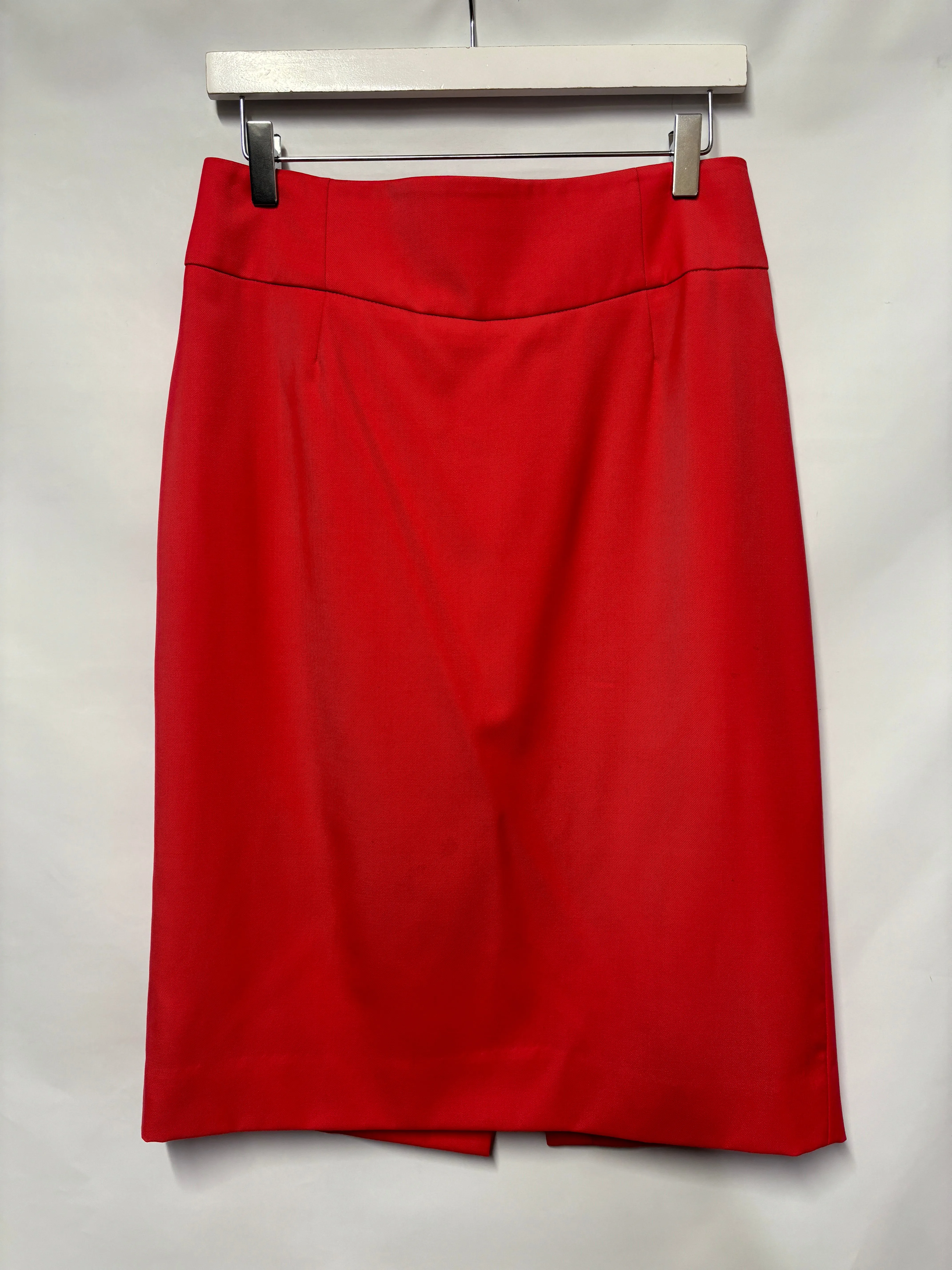 J.Crew Pink 100% Wool Pencil Skirt Medium