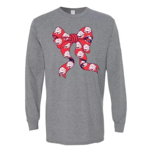 Jim Ned Indians - Bow Mascot Long Sleeve T-Shirt