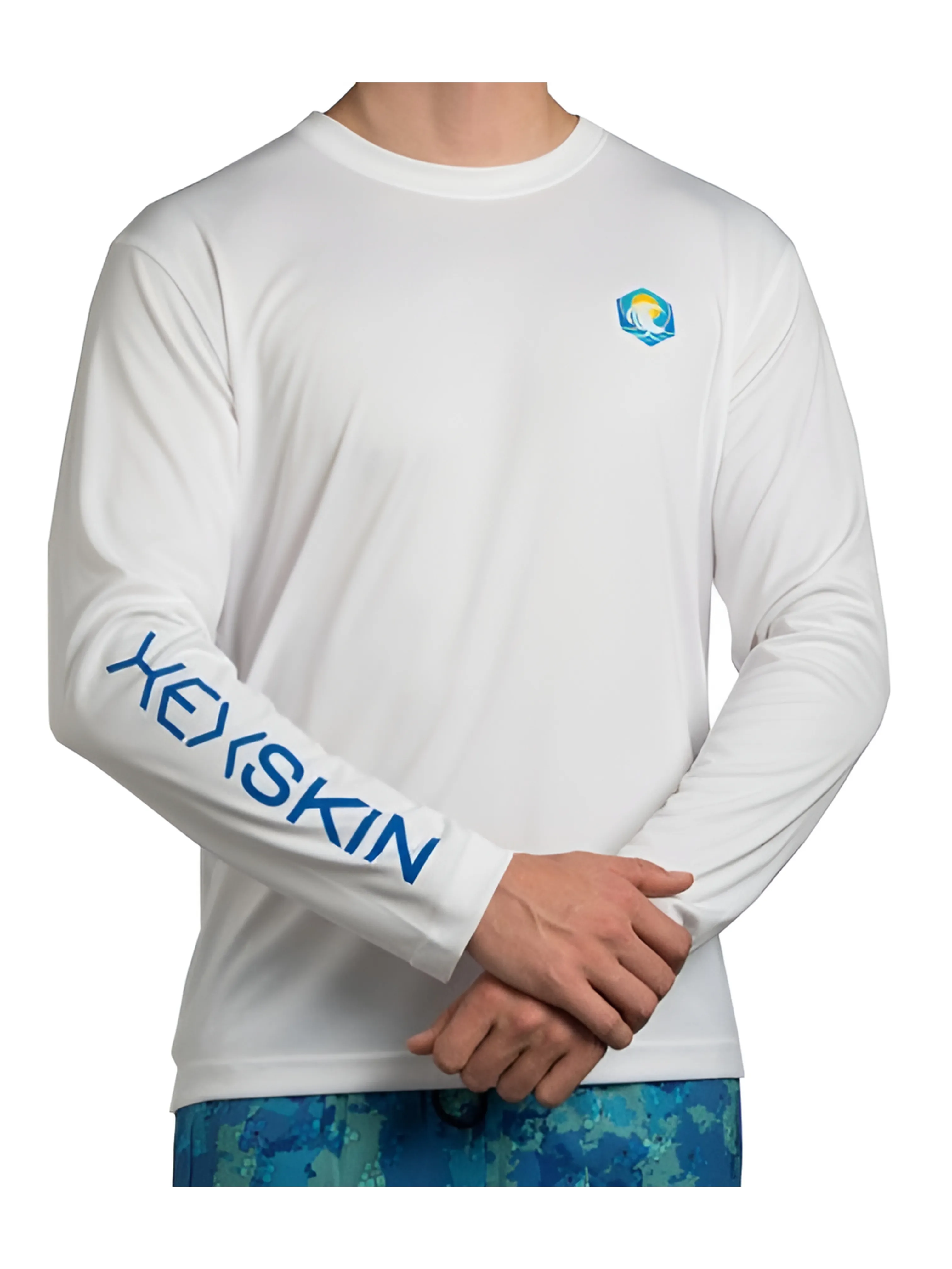 Jumping Marlin Lightweight Long Sleeve UPF 50  Fishing T-Shirt