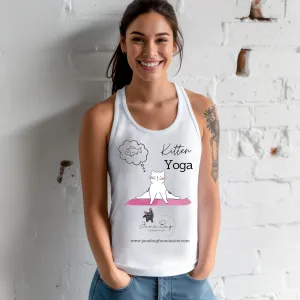 June Bug Kitten Yoga TANK (Available in many colors)