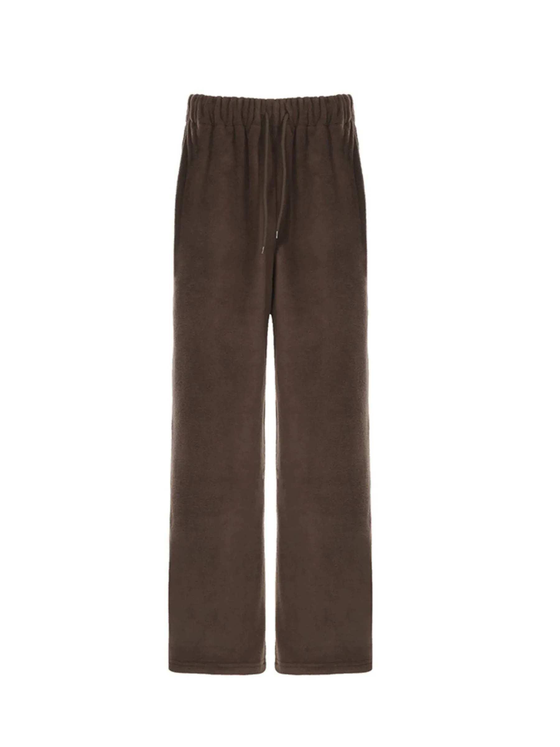 Kari Polar Fleece Wide-Leg Trousers
