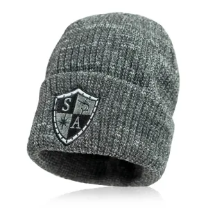 Kids SA Beanie | Wool | Mixed Grey PreOrder