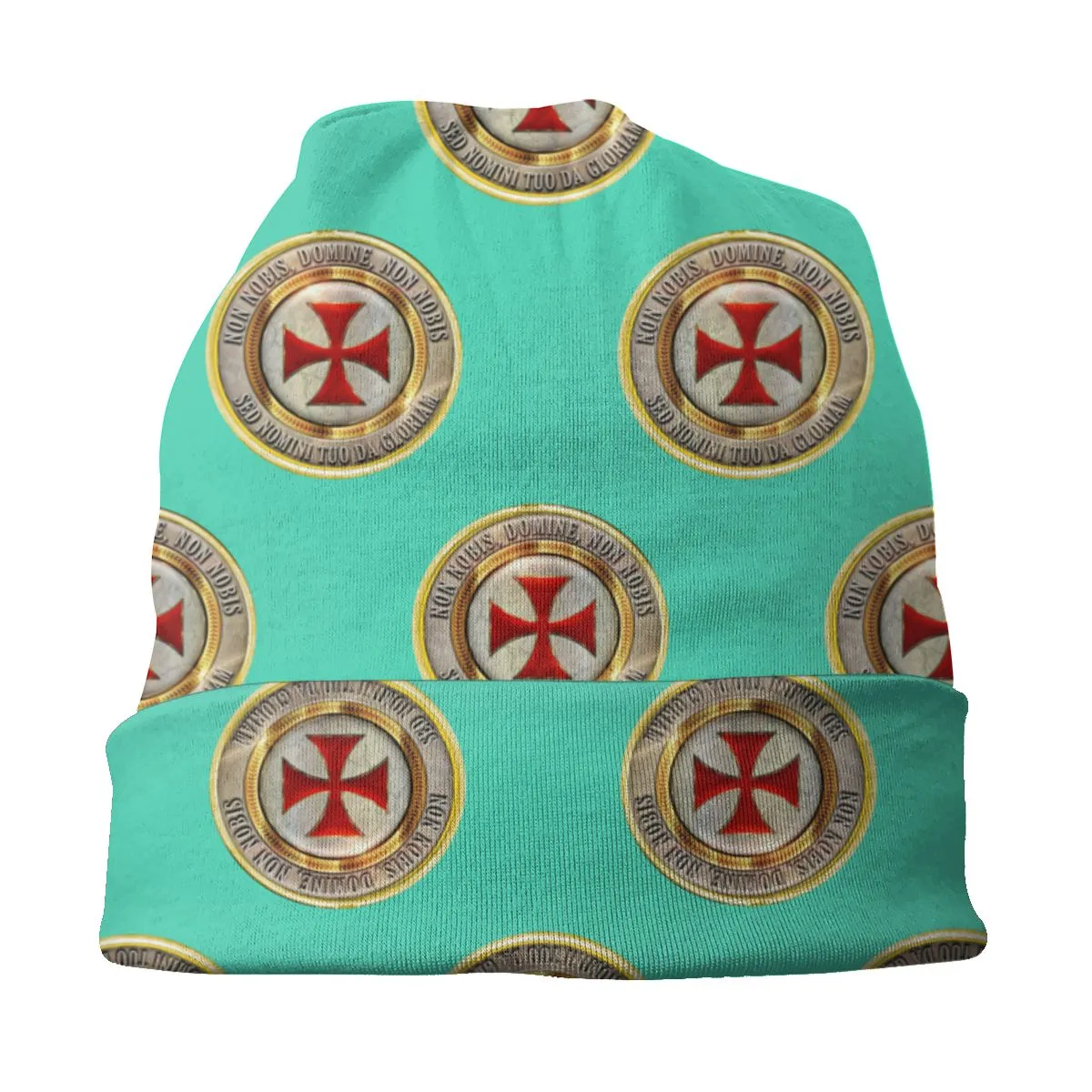 Knights Templar Commandery Beanie - Red Cross