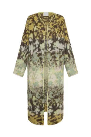 Knit Jacquard Coat