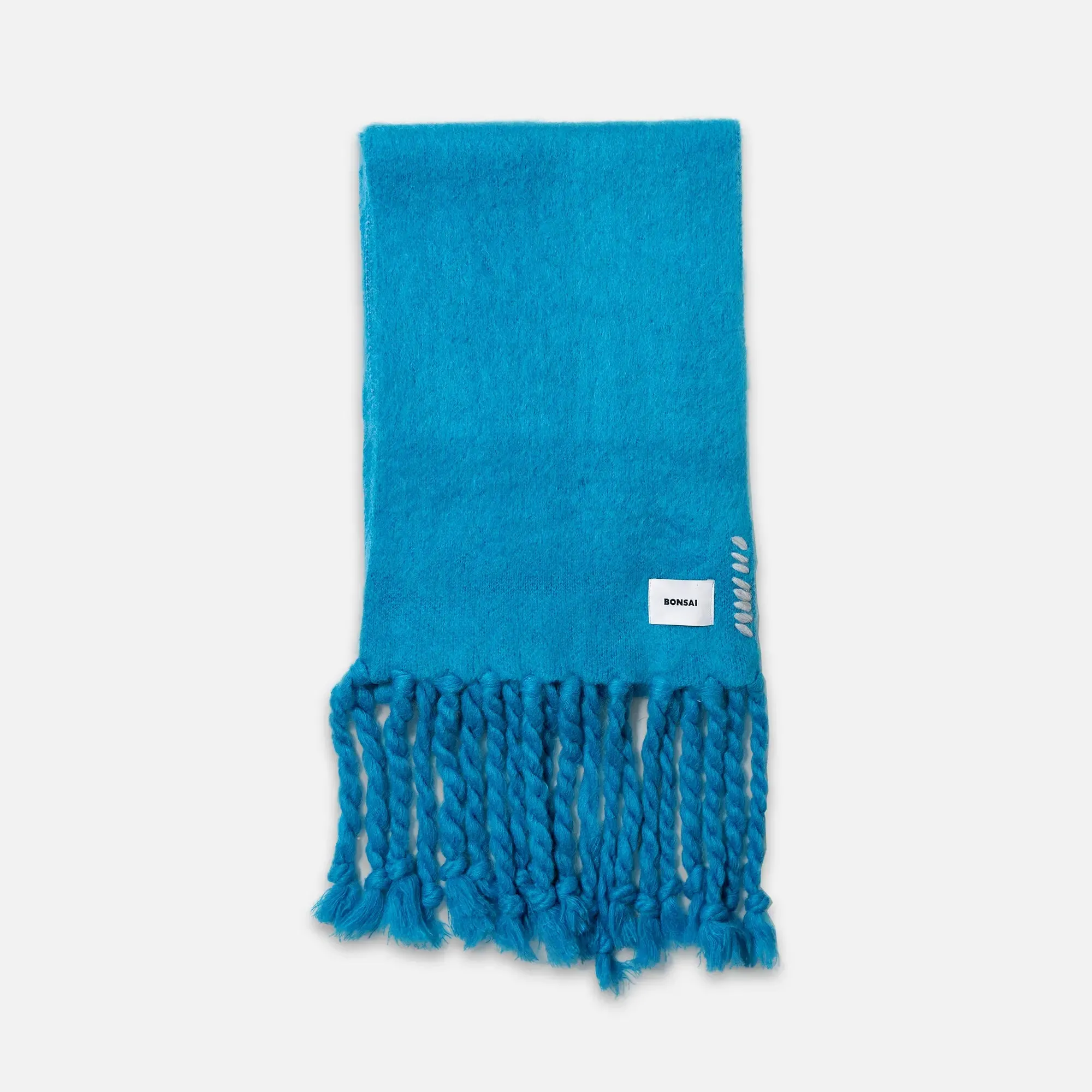 KNIT MOHAIR SCARF