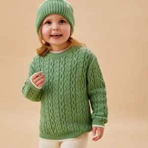 Knitted Colorblock Beanie