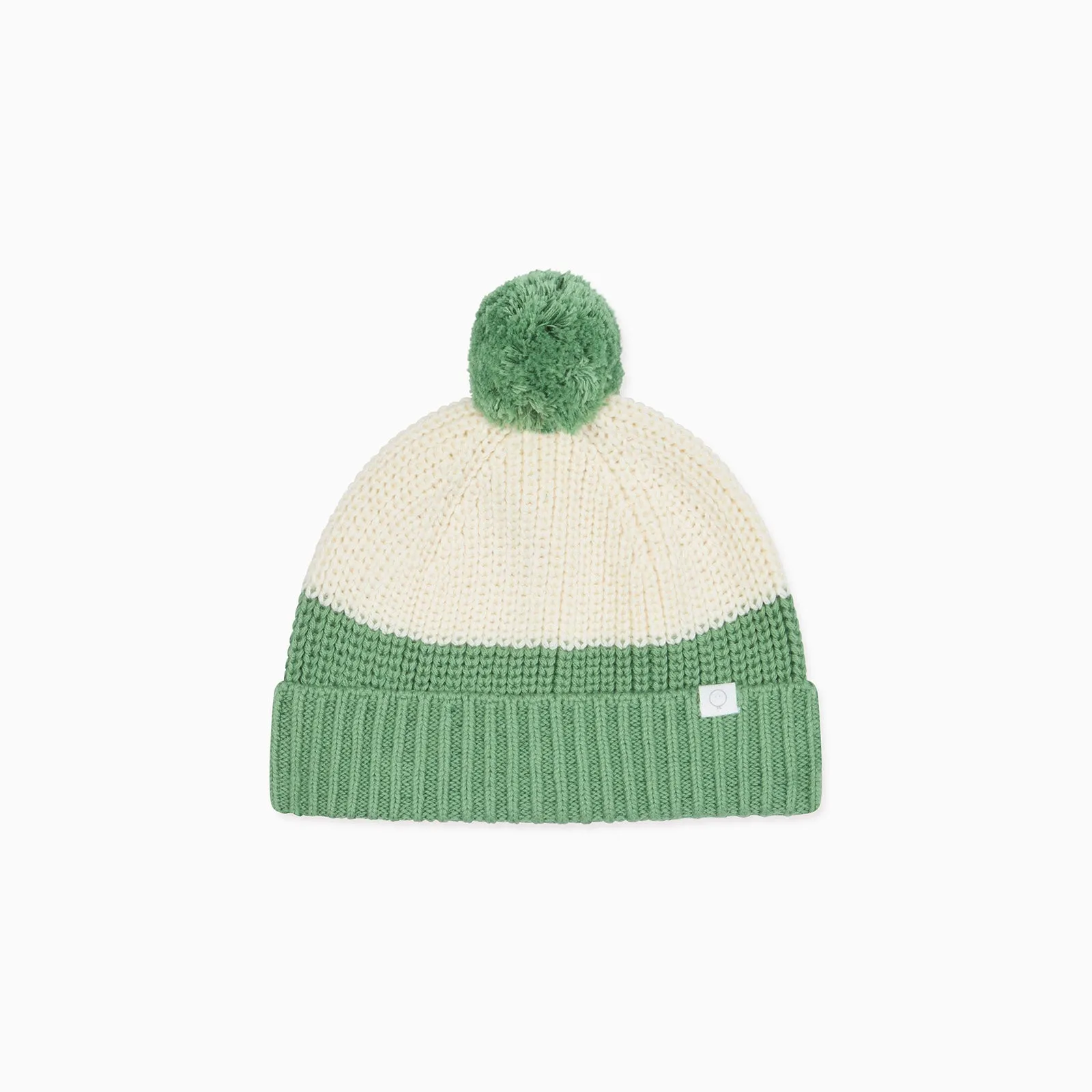 Knitted Colorblock Beanie