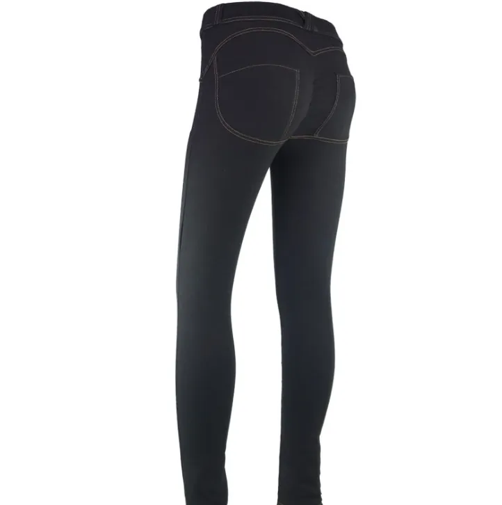 Knitted Stretched Jeans Pants