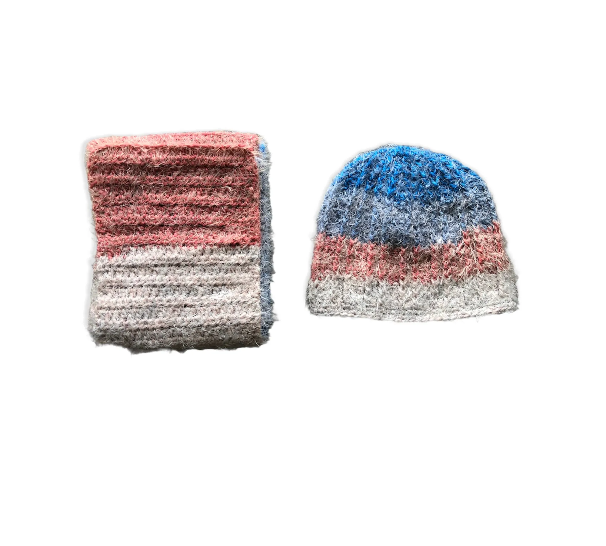Latte Beanie & Scarf Set