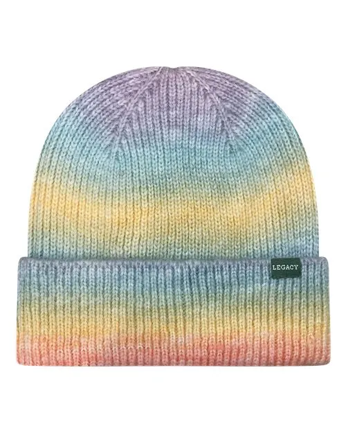 LEGACY Tie-Dyed Ribbed Beanie