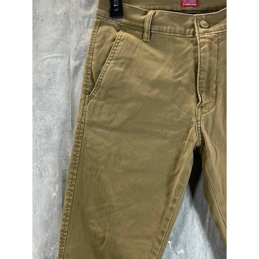 LEVI'S Men's Cougar XX Chino Standard Taper Fit Stretch Pants SZ 28X30
