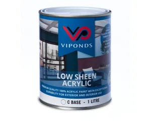 Low Sheen Acrylic for Interior and Exterior Murals