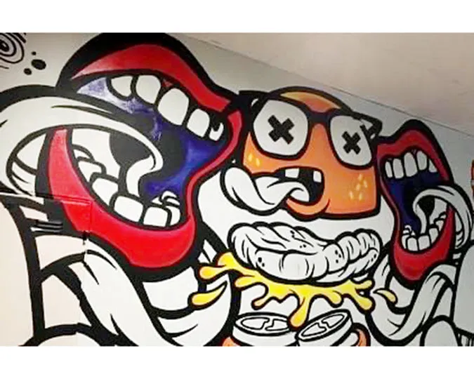 Low Sheen Acrylic for Interior and Exterior Murals