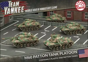 M60 Patton Tank Platoon - Team Yankee Americans